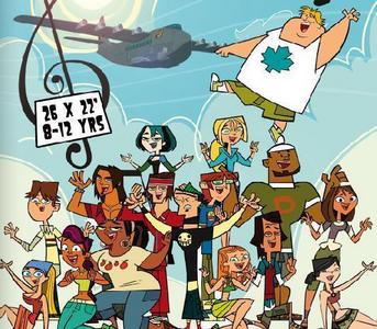  Total Drama Island (this is Total Drama World Tour but close enough)