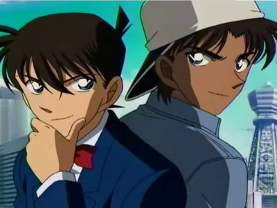  I believe anda are talking about: Episode 48-49 (Diplomat Murder Case). In this episode, Conan comes halaman awal to Ran's house to find the Detective of the West (Hattori Heiji) asking where Kudou Shinichi is. Conan has a cold at this point, so Heiji gives Conan "medicine," which is really a Chinese Liquor. Later, when they go over to a clients house to solve a a series of death threats, they find that the head of the household was murdered in a locked room murder case. Later, the police tampil up and Conan's cold is getting worse, making it hard for him to solve the crime. Heiji solves the crime and Conan collapses because of the fever. Later, Conan disappears, and when Heiji appears to have solved the crime, Shinichi appears out of nowhere. Shinichi proves that Heiji's deduction was wrong and corrects him. Later, the effect of the alchohol wears off so Shinichi turns back into Conan. Does this help?