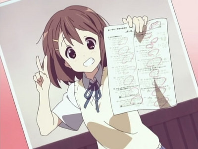  I'm alot like Yui from K-ON! we're both careless and rely on our younger sister to think over things for us. I style my hair the same way as her (same length, color) plus we're both very loyal to our friends. Guess I gotta learn how to play the گٹار though (her learning to play the گٹار is like me learning Chinese)