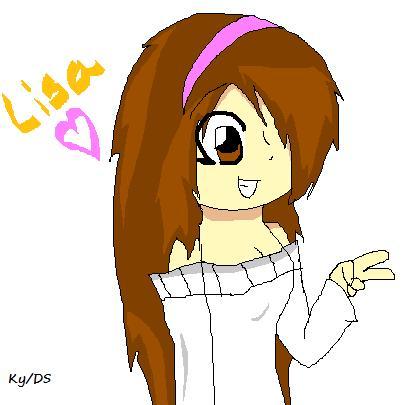  I cinta to draw! I draw chibi, anime, animals(rarely), etc.. ^^' Here's a piece a shit I drew on paint. C8 (I'm waaaaaaay better on paper. :P)