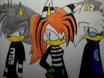  Mef x Dib? :D Girl in middle and dude on right. lol, HedgeDib. :D Base 2 plz.