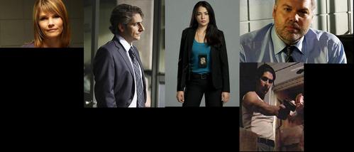 1. Alex Eames (Law & Order: Criminal Intent)
2. Louis Fitch (Detroit 187)
3. Ariana Sanchez (Detroit 187)
4. Bobby Goren (Law & Order: Criminal Intent)
5. Christopher Moltisanti (The Sopranos)