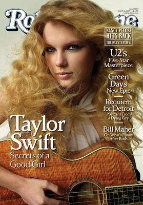  taylor on the cover of rolling stone