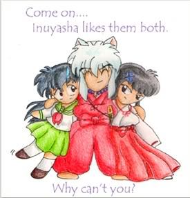  I would think that the Kikyo-haters hate her because to them, she was in the way of Kagome and InuYasha's relationship. Kikyo has never shown any emotion, so she would be harder to understand than many others. She also tried to drag InuYasha to hell, and for most those who haven't experienced love(not high school crush atau anything, but actual love), they would only see her as pure evil. I think it's also because Kikyo hates Kagome enough that she 'doesn't care' whatever happens to her, many Kagome fan would get offended and Kikyo would have once again be left alone. I also think that the way Kikyo did things, it was a little hard to understand, like how she was giving Naraku the sacred jewel. Kikyo's story with InuYasha was never diberikan until late in the series, and it was late enough so that those who misunderstood Kikyo hated her enough that even though they realize it wasn't evil, it's too late to give her a detik chance. This is how I think people who hate Kikyo would think, but I don't really understand their feelings too well since I like Kikyo lebih than Kagome. Still, I think some people get overboard... on YouTube, everyone's like 'I just wanna rip her head off' and I think everyone needs to calm down. Whether anda hate Kikyo atau not, she is just made up character from an anime, there's no need to be so mad about it.