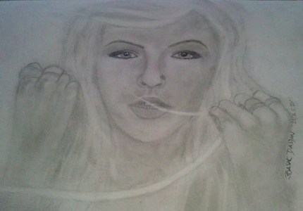 everybody says its my Beyonce drawing but this is my fav...