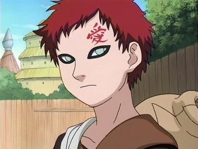 Sabaku No Gaara  From Naruto (And I think that as a kid he was the cutest I have seen)