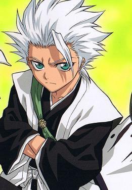 i think hitsugaya!! its perfect on him!! bacause his cute and handsome!!!!!