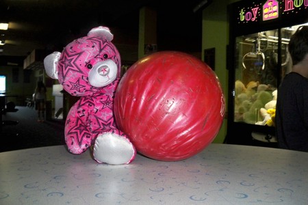  ask the 熊 & his p!nk bowling ball