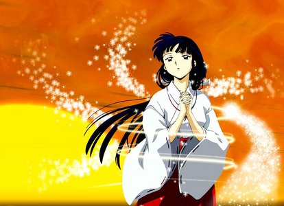  After kikyo died a tragic death she had had the jewel with her burn her remains but kagome was kikyo's recarnation and that's why the shikon jewel of four soul was in kagome's body.even when kagome was a baby as well.