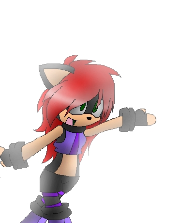 Name : krisha 
Age : 16
spieces : hedgie 

can she be sonic-sona boss ?