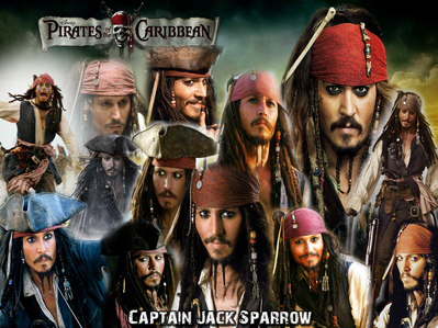 1) Quirky 2) Hilarious 3) Charming I wish I could describe him in plus words! 3 is not enough for the amazing Captain Jack Sparrow!!! :D PS I made that pic ^^