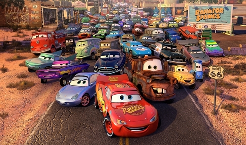  I think it speaks for it self... Im a ファン of ディズニー pixar`s CARS! cars + ファン = carsfan XD