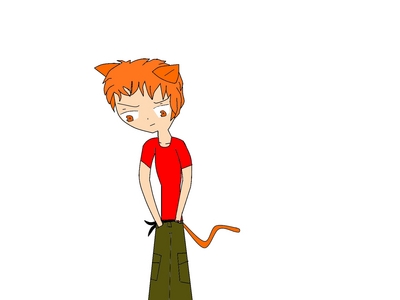  Name: Katsuro Sasaki Age: 15 Likes: Fighting, winning, hunting down rats Dislike: Losing, people, being called "stipid cat" constantly Pic: It sucks so much...