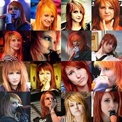  what color of hayley's hair that fits her personality most ?