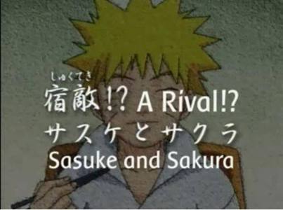  It was Episode 3: Sasuke and Sakura, Friend o Foe? It is when Naruto meets his new teamates, Sasuke and Sakura. Naruto Transforms into Sasuke to get Sakura to baciare him, but ends up having to go to the bathroom because of his spoiled latte