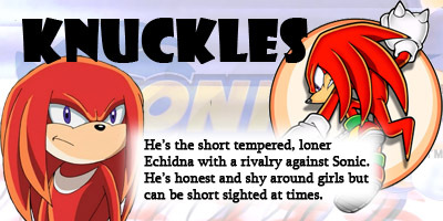  I'm Knuckles too