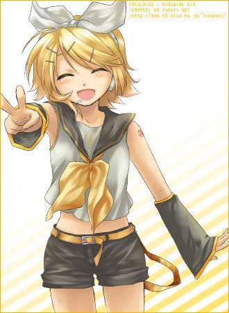  To be perfectly honest, I rarely ever like female characters. I tend to like girly male characters. XD I guess my inayopendelewa anime girl is Kagamine Rin. :3 But I like Len quite a bit more.