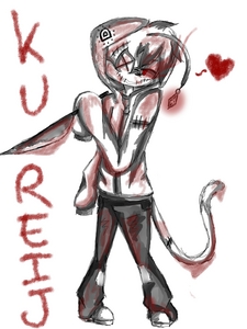Name: Kureij 
Age: About 14
Species: Monkey/doll (like tails doll)
Part: Assistance killer but plz, he's not stupid, he's smart but very innocent, also his doll side takes over him when he gets knocked out, when he's in doll size he has a bloody knife that can change sizes and he just wants to see peoples heart being ripped out of their body, so yah this is doll form
