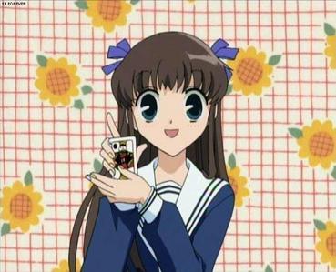  my answer is..Tohru Honda. my reply - ...really. none of my 回答 sounded like her at all! what's wrong with this thing?!