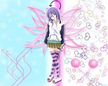  mizore can make clones of her self and control snow and freeze objects and turn objects in to ice also she is my Избранное character.