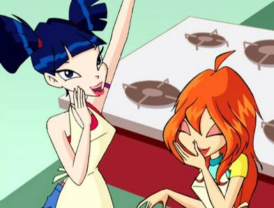  Musa (left) and Bloom (right) from winx club.