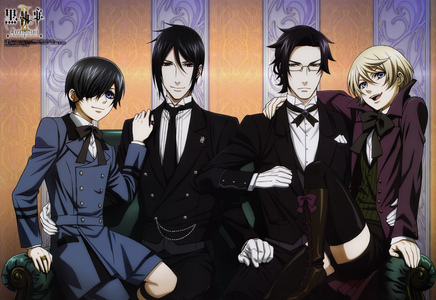  how about Death Note au Black butler.