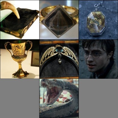  A Horcrux is a very powerful object in which a Dark wizard atau witch has hidden a fragment of his atau her soul for the purpose of attaining immortality.[1] Creating a single horcrux allows one to gain the ability to resurrect themselves if their body is destroyed, however creating multiple horcruxes allows them to gain near immortality. Creating multiple Horcruxes is suggested to be costly to the creator, sejak both diminishing their humanity and even physically disfiguring them. Creating a Horcrux is considered the foulest act of Dark magic, as it violates laws of nature and morality sejak requiring the creator to commit murder.