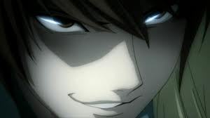 Here's Light/Kira from Death Note.