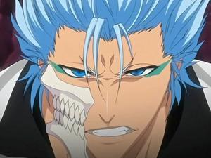  Here is Grimmjow from Bleach! He's coolness!