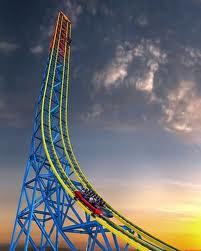  Sixflags Magic Mountian. সুপারম্যান escape from krypton. (100 Mph)