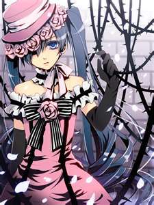  Ciel (diguised as a girl) xD from 흑집사 <3