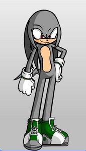 There was this one character I made for one episode of the Sonic X series. He resembles Knuckles a bit. He has the same face and attitude. He even sounds a bit like him. He IS an echidna, but he, according to Waverly, whom he was supposed to woo in and get the Chaos Emerald that Eggman won't believe is fake from her, doesn't look like Knuckles.
Name: Hawk
Age: 17
Species: Echidna