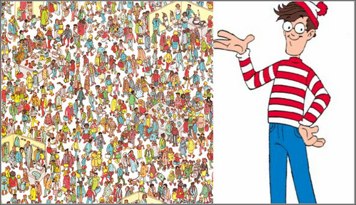  So let's say after this whole entire time, (Where's) Waldo was hiding in your closet. What would 你 say/do?