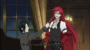  GRELL FROM KUROSHITSUJI!(THE ONE WITH RED HAIR