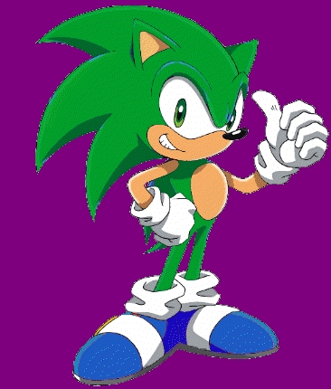 I was Sonic The Hedgehog. I always get him...