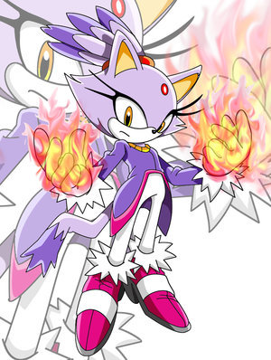 My favorite is Blaze, because she's calm, cool and one of the only Soinc girls that only has good personility.
