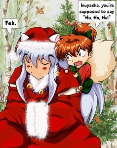  <b>Here's One!..Inuyasha is Santa!x3</b>