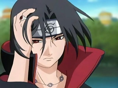  Itachi. He looks so nice in this photo! That hair!