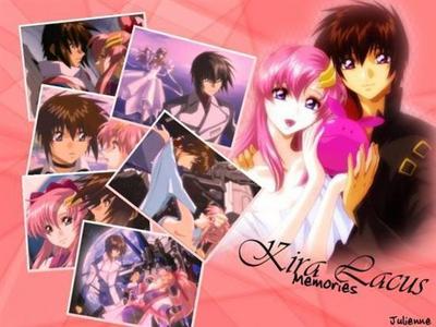  Kira and Lacus from Gundam Seed Destiny