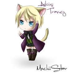  Alois Trancy as a kitty!<3