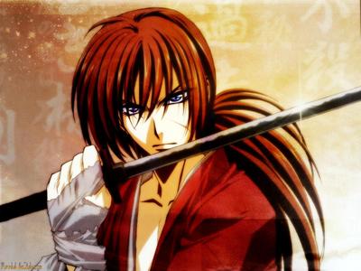  Himura Kenshin from Rurouni Kenshin.