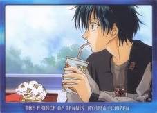  mine is ryoma echizen from the prince of Tenis but what i really Cinta are his lovely eyes...XD