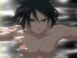 what abt sasuke shirt less ...hot