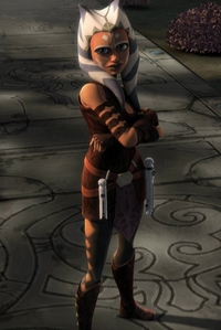  My paborito character happens to be Ahsoka Tano!!! I pag-ibig her! She's the best jedi ever! Not to mention, she's talented in the Shien form of Lightsaber Combat.