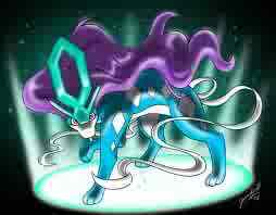  counting that i took a quiz..my result was---suicune! the best legendary pokemon because it can purify water!