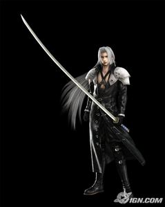 Sephiroth from Final Fantasy VII Advant Children!