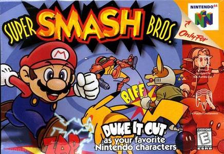  All of Super Smash Bros. games!