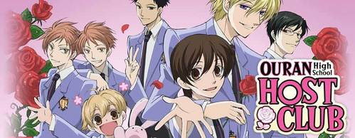 Ouran High School Host Club or maybe Fruits Basket