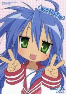  I'm surprised no one's mentioned Konata Izumi! So....here she is! From Lucky Star, Konata!