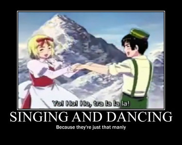 Yes, they are BOTH guys XDD Switzerland and Japan from Hetalia!